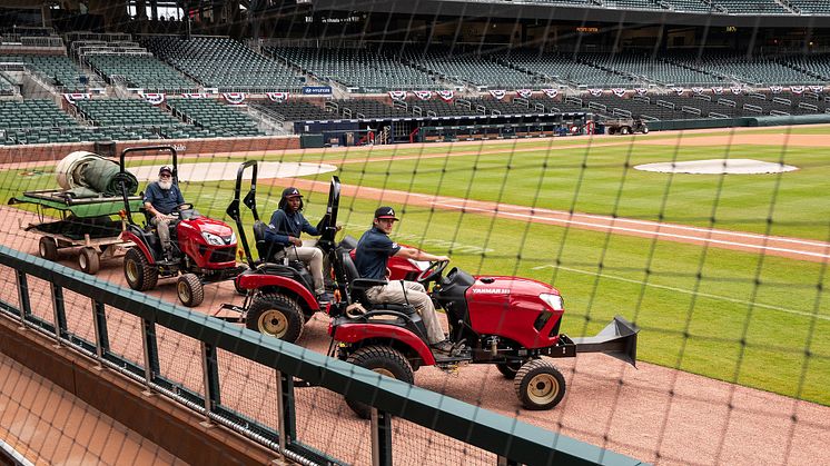 Yanmar America will continue its sponsorship of the Atlanta Braves.