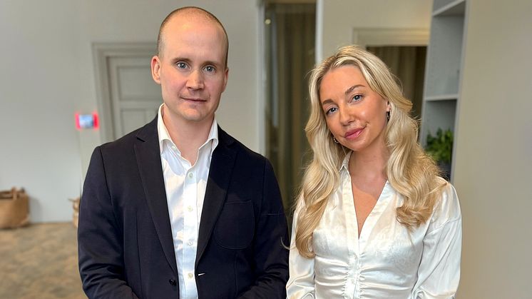 Jacob Ahlner och Karin Andreasson