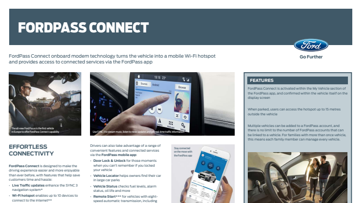 FordPass features