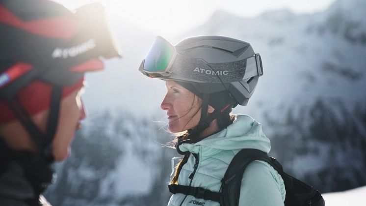 WITH THE NEW BACKLAND HELMETS ATOMIC COMBINES PROTECTION, FUNCTIONALITY AND FIT FOR SKI TOURERS 
