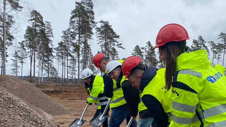 Representanter från OBOS och Mullsjö kommun. Foto: OBOS