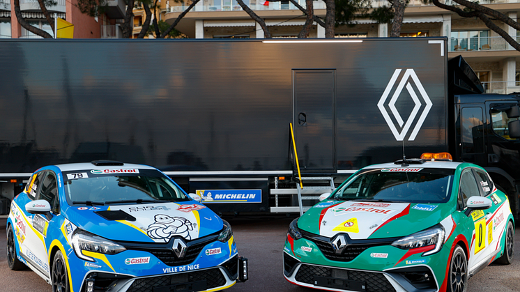 Renault stærkt til start i årets Monte Carlo Rally