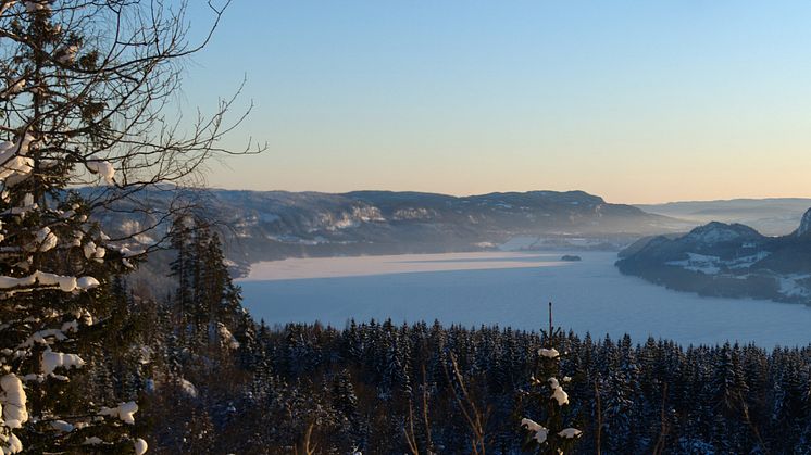 Foto: Holsfjorden i Buskerud, av Wikimedia Commons