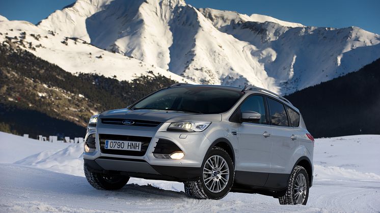 Nye Ford Kuga, snøbilde