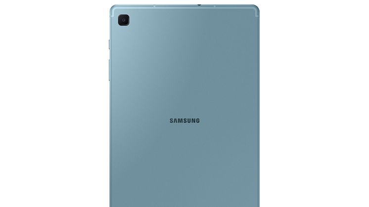 Samsung Galaxy Tab S6 Lite back blue