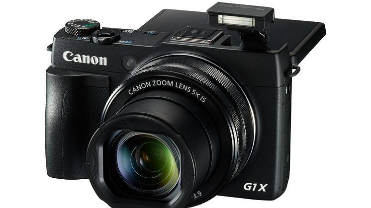 Canon lanserer avanserte PowerShot G1 X Mark II – med speilrefleksytelse i kompakt PowerShot-format