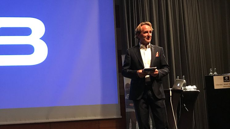 Øystein Kjellsen, daglig leder i VB, kan se tilbake på nok et givende Kick Off for leverandører og samarbeidspartnere, denne gang med rekord i antall deltakere. 