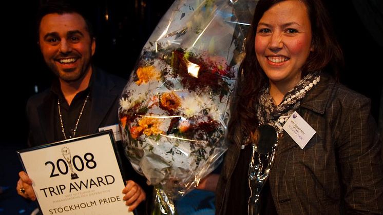 Stockholm Pride vinnare av TRIP Award