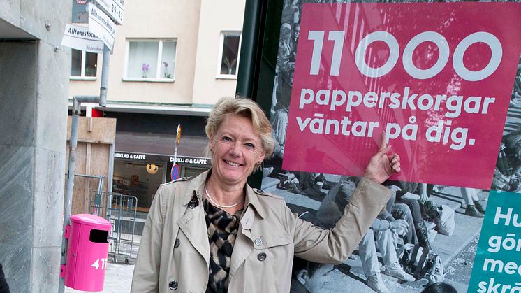 Ulla Hamilton (M): Nedskräpning den enskildes ansvar enligt en majoritet av stockholmarna