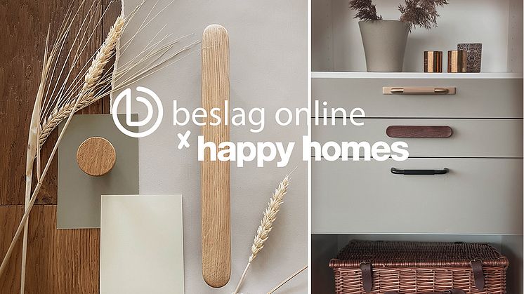 Enkla förändringar som gör stor skillnad! Happy Homes och Beslag Online inleder samarbete.