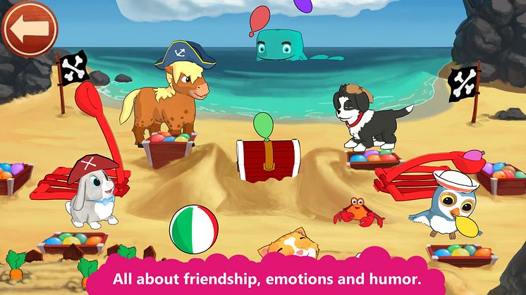 Sneak preview av Peppy Pals Beach – det nya mobila barnspelet där hela samhället vinner!
