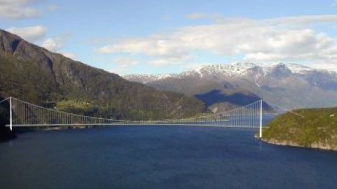 BIM möjliggör bygget av Norges längsta bro