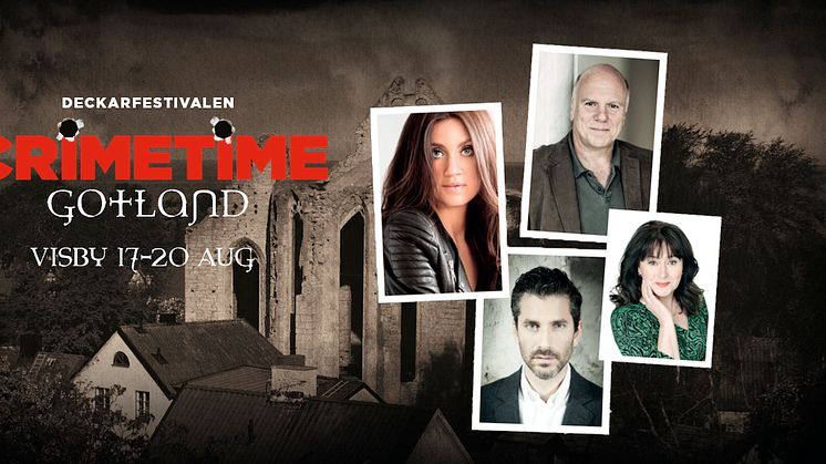 Nu släpps festivalprogrammet för Crimetime Gotland 2016! 