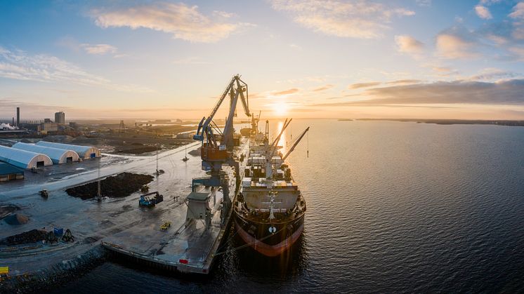 Luleå Hamn - foto Brightnest