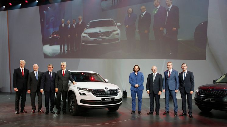 SKODA KODIAQ verdenspremiere