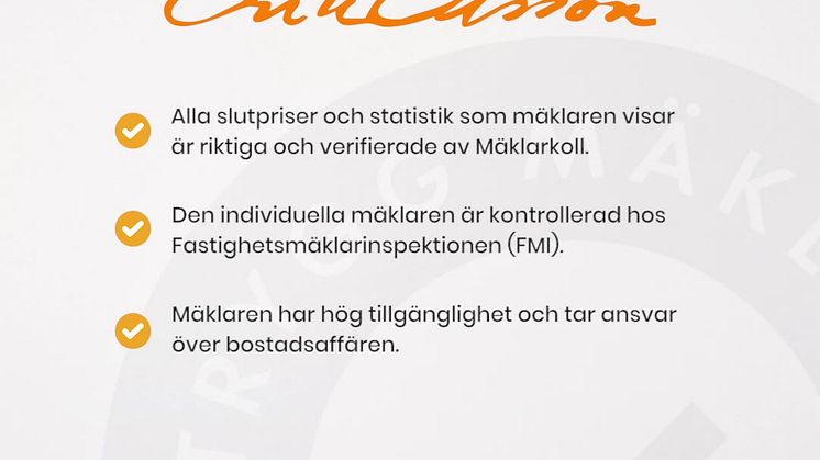 Trygg Mäklare - Erik Olsson Fastighetsförmedling