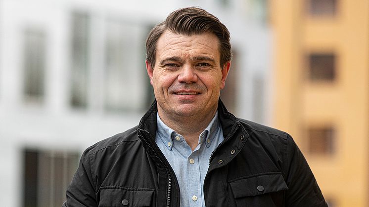 Svevia har rekryterat Petter Hedin som chef för region Stora projekt inom division Anläggning. Foto: Fredrik Schlyter