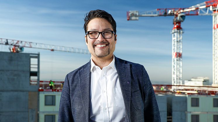 OBOS koncernchef Daniel Kjørberg Siraj.