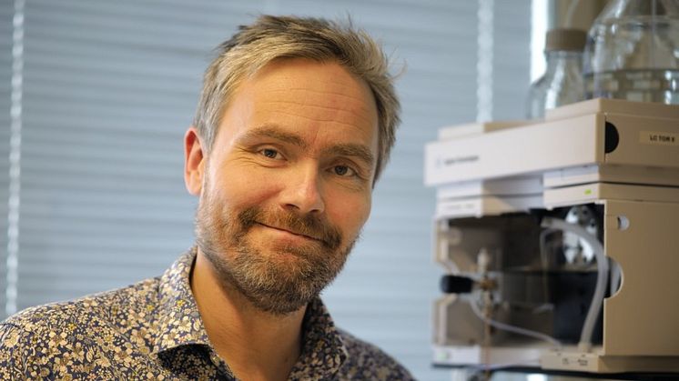 Anders Nordström, universitetslektor på Institutionen för molekylärbiologi vid Umeå universitet. Foto: Thomas Kieselbach