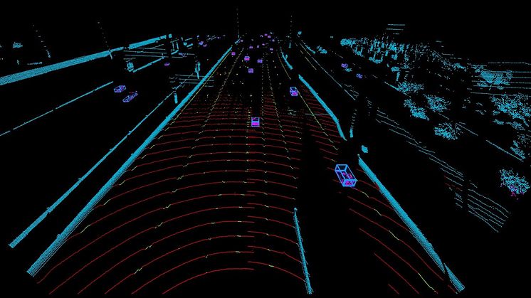 Luminar LiDAR highway perception