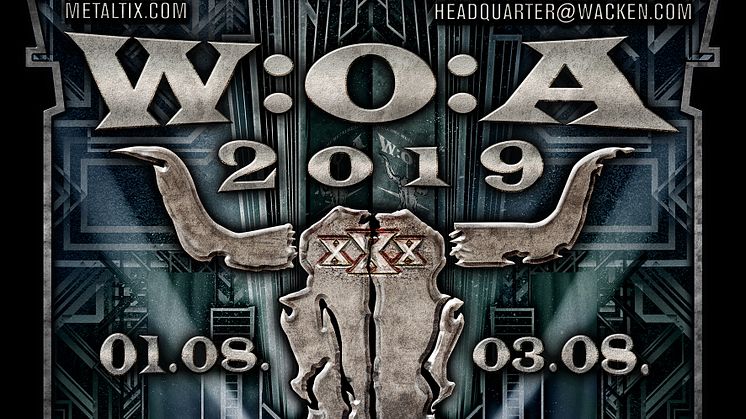 WACKEN 2019 - offizielles Logo