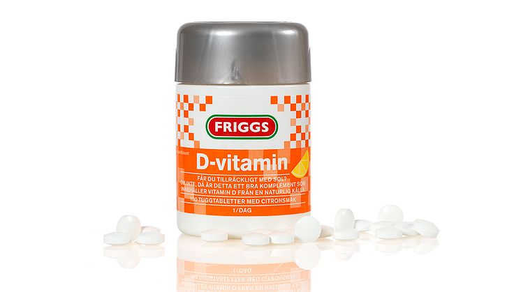 Friggs D-vitamin ger den rekommenderade dagsdosen