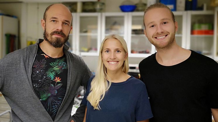 Björn Wickman - Research & Development, Emma Ericson - Operations och Johan Björkquist - Partnerships på Atium.