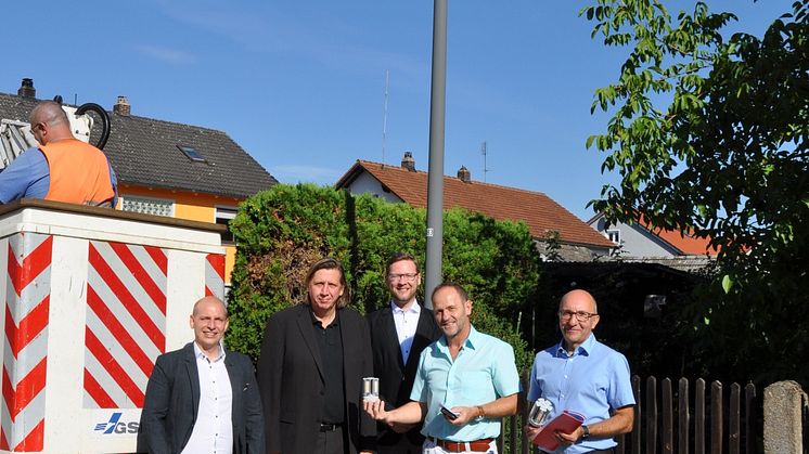 Startschuss für die neue Straßenbeleuchtung