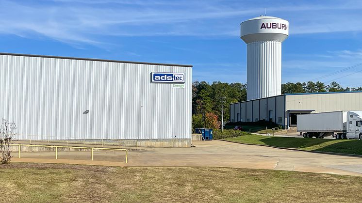 ADS-TEC Energy establishes first North American site for its ultra-fast charging technology in Auburn, Alabama
