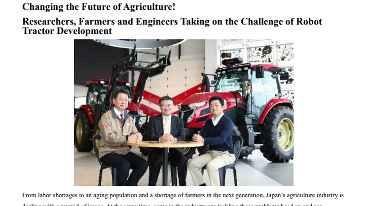 Changing the Future of Agriculture! 