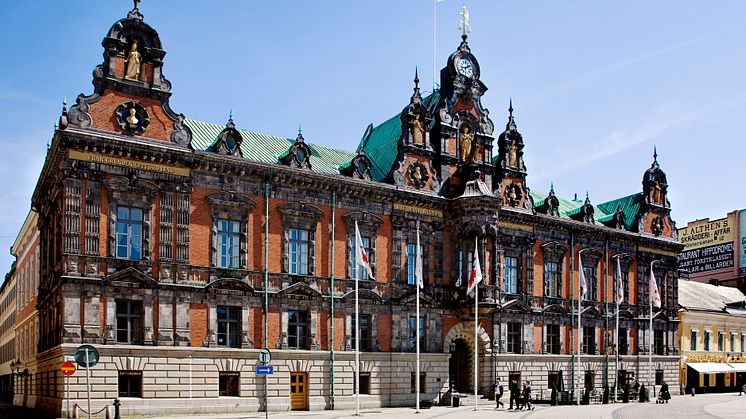 Utdelningen av årets kulturstipendier sker på Rådhuset i Malmö. Foto: Bojana Lukac