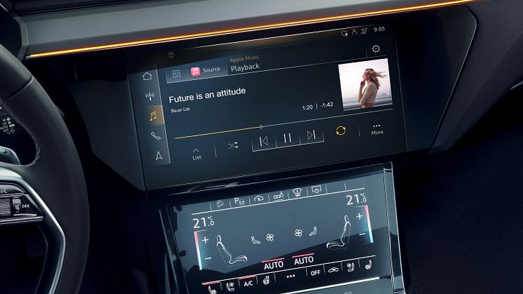 Apple Music integration i Audi e-tron