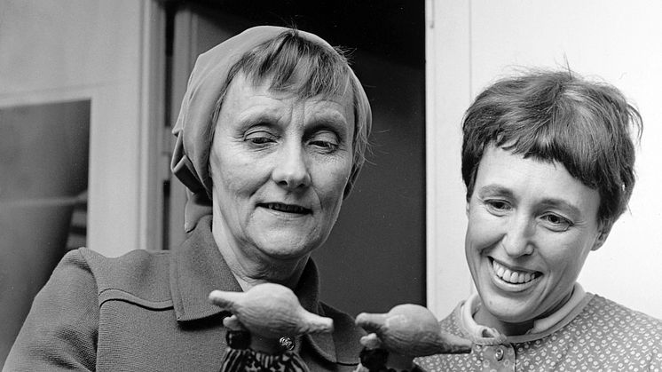 Lisa Larson och Astrid Lindgren