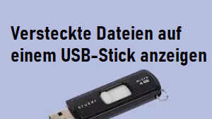 4 Wege, um Dateien auf einem USB-Stick anzuzeigen