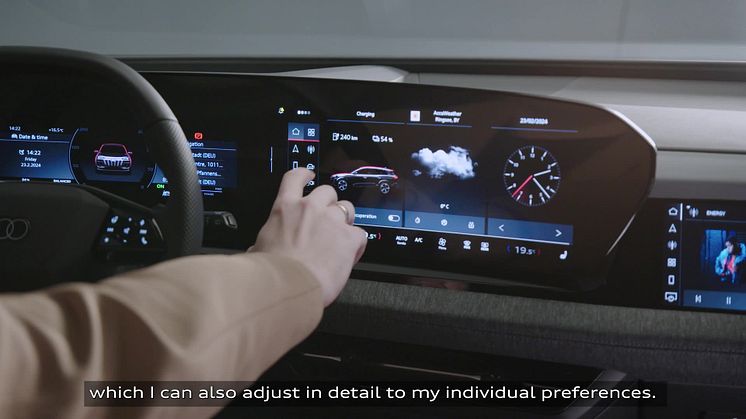 Audi Q6 e-tron - interiørkoncept