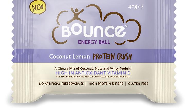 40220 Bounce balls kokos & sitron single pack
