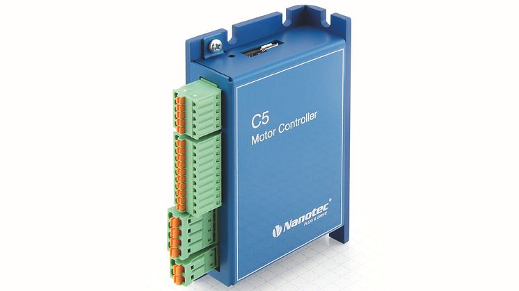 Stegmotorcontroller C5 med open loop