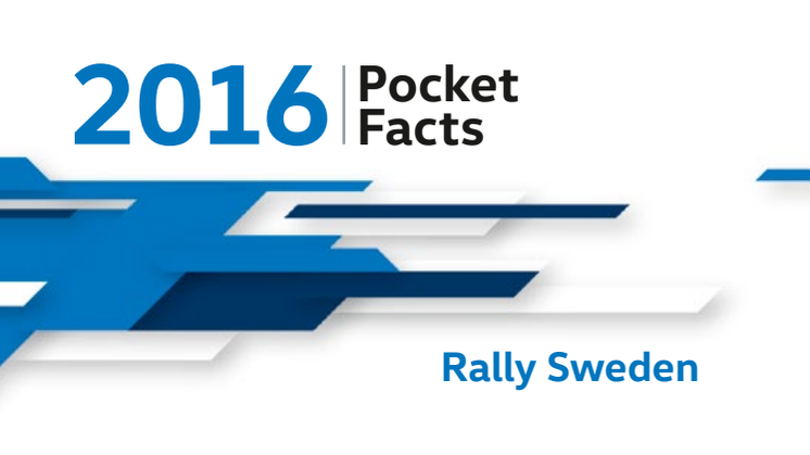Pocket-facts Rally Sweden