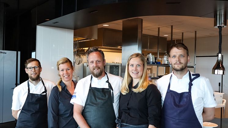 Per Boman, Ulrika Hed, Anders Samuelsson, Britta Agerhäll och Olof Håsteen.