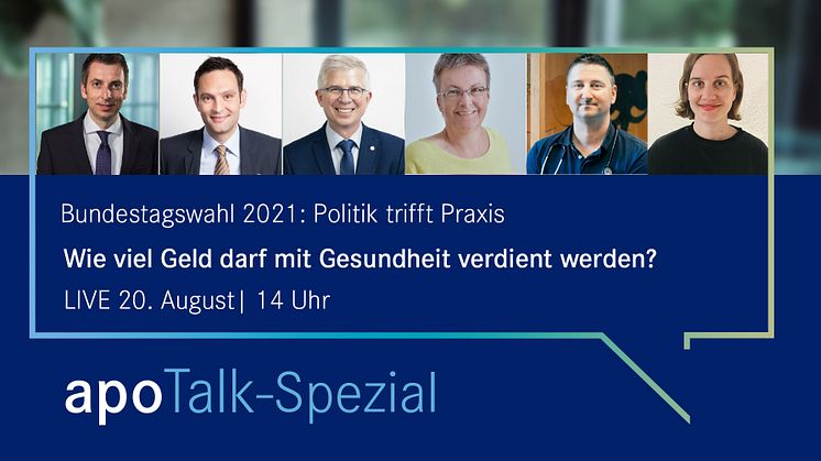 apoTalk Spezial: Ökonomisierung im Gesundheitswesen – was sagt die Politik dazu?