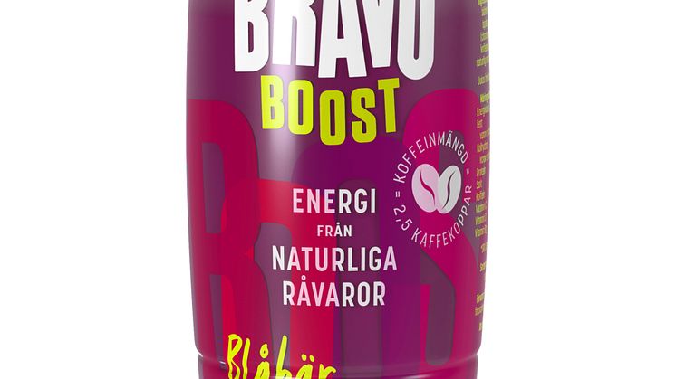 Bravo Boost 75 cl – Blåbär/Lime