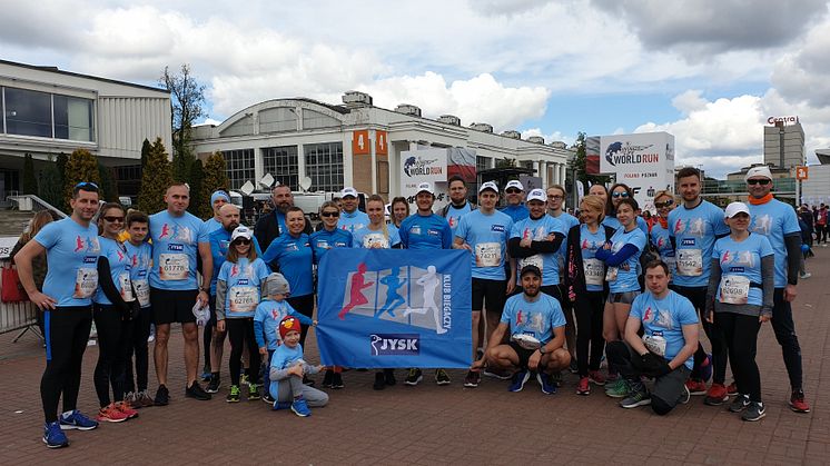 ​JYSK Polska na starcie Wings for Life World Run