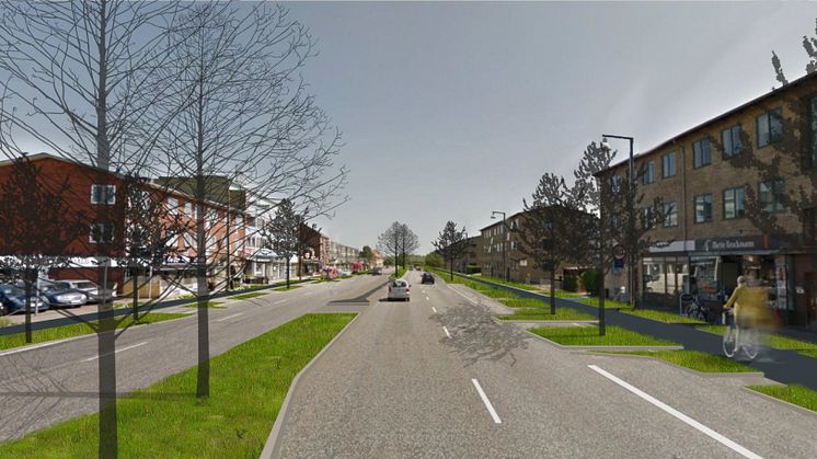 Visualisering af Roskildevej, etape 2