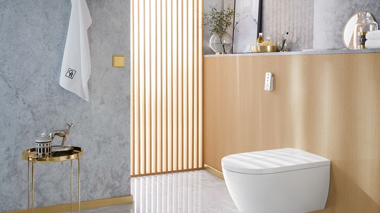 Un design révolutionnaire en matière de WC-douches :  le ViClean-I 100 allie style épuré, technique et confort