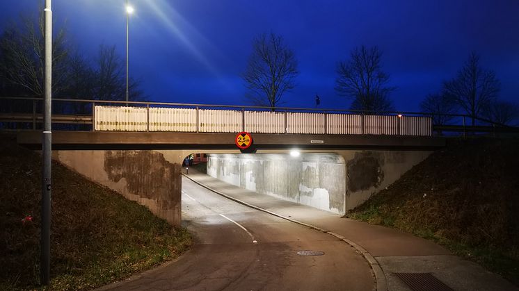 Vinnaren får måla om gång- och cykeltunneln under Malmöleden, mellan Närlunda och Gåsebäcksvägen.