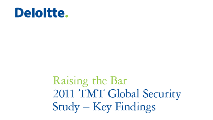 Deloitte TMT Security Survey 2011 