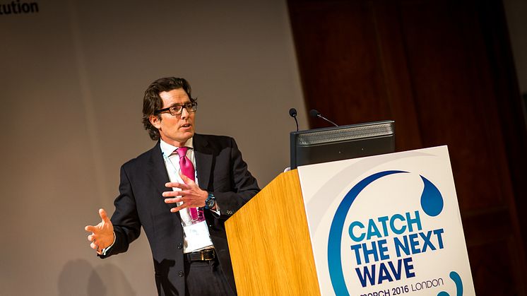 Hi-res image - OINA - Alistair Ramsden speaks at Catch the Next Wave in London