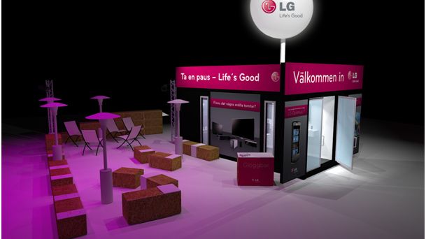 LG Pop-up store