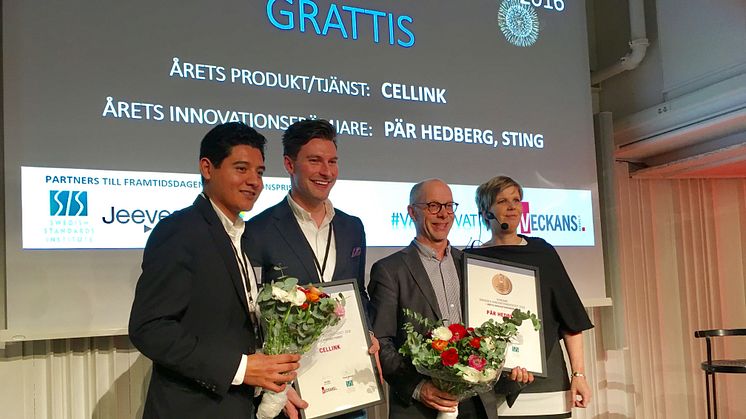 STINGs VD och grundare utsedd till Årets innovationsfrämjare