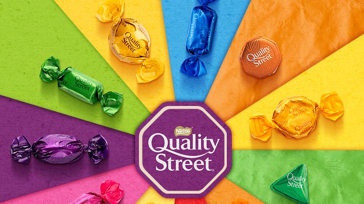 Quality Street introducerer mere klimavenlig papirindpakning til favorit chokolade.
